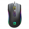 Mouse Gamer Bluecase BYAKKO , Led RGB, 7 Botões, 10000DPI, Preto - BGM-03