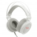 Headset Gamer Redragon Scylla Lunar White, Drivers 40mm, P2, Branco - H901W