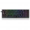 Teclado Gamer Mecânico Redragon Pollux, RGB, Switch Blue, ABNT2, Preto - K628-RGB-B (PT-BLUE)