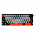 Teclado Gamer Mecânico PCYes KUROMORI 60%, LED Rainbow, Switch Outemu Red, USB, Preto - PTKM60RD