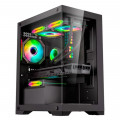 Computador Gamer, Intel 12º geração Core i3-12100F LGA1700, Placa de Vídeo GTX 1050TI 4GB GDDR5, Memória 8GB DDR4, SSD 240GB, Fonte 550W Real