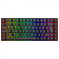 Teclado Gamer Mecânico Redragon Phantom, RGB, USB, Switch Brown, ABNT2, 75%, Preto - K629-RGB (PT-BROWN)