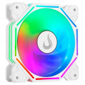 Cooler FAN Rise Mode Hex Turbine PWM, 12cm, Led ARGB, Branco - RM-H-ARGB-TOR-W