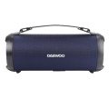 Caixa de Som Portatil Daewoo, Soundbox 60, Bluetooth 5.0, 60W RMS, Preto e Azul - DW1191BL