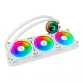 Water Cooler Gamer Rise Mode Frost Pro, ARGB, Intel e AMD, 360mm, Branco - RM-WCF-07-ARGB