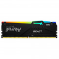 Memória Kingston Fury Beast, 32GB, RGB, 5600MHz, DDR5, CL40, Preto - KF556C40BBA-32