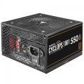 Fonte Gamdias Cyclops M1-550B, 550W, 80 Plus Bronze, Cybenetics, Teclab, PFC Ativo, Cabos Flat, Preto - CYCLOPS M1-550B
