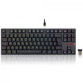 Teclado Mecânico Gamer Redragon APS Pro, Wireless, Bluetooth, RGB, Switch Brown, ABNT2, Preto - K607P-KBS (PT-BROWN)