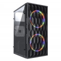 Gabinete Gamer Vinik Wave, M-ATX, Mid Tower, Lateral Acrílico, Preto - GGWACBK