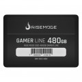 SSD Rise Mode Gamer Mode Z Series, 480GB, SATA, Leitura: 530MB/s, Gravação: 520MB/s, Preto - RM-SSD-480