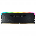 Memória Corsair Vengeance RGB RS, 8GB, 3200MHz, DDR4, CL16, Preto - CMG8GX4M1E3200C16