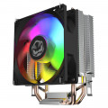 Cooler para Processador PCyes Tundra 90 Black Vulcan, Rainbow, LED, TDP 115W, Intel e AMD, 93mm, Preto - ACTBKA90