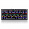 Teclado Mecânico Gamer Redragon Dark Avenger, Switch Outemu Red, LED Rainbow, ABNT2, Preto - K568R (RED)