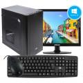 Computador Intel Core I3-2130 3.40GHz, 4GB DDR3, SSD 120Gb, Windows 10, Monitor 15.4