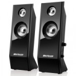 Caixa de Som Multilaser Shadow, 2.0, 8W RMS, USB, Preto - SP091