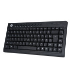 Mini Teclado Bright, Multimídia, USB, ABNT, Preto - 0505