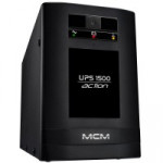 Nobreak MCM 1500VA, UPS1500 ACTION 3.1 6 Tomadas, Trivolt Automático, 2 Baterias, Preto - UPS0230