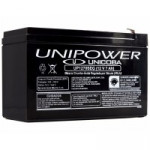 Bateria Nobreak Selada Chumbo Unipower, 12V 7AH, Preto - UP1270SEG