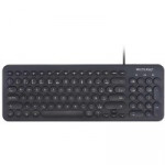 Teclado Multimídia Multilaser, USB, Teclas Redondas, Preto - TC234