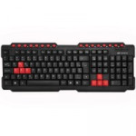 Kit Teclado e Mouse Gamer C3Tech, USB ABNT2, 3 Botões, 1200DPI, Preto e Vermelho - GK-20BK