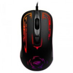 Mouse Gamer C3Tech, Gaming, LED, 4 Botões, 2400DPI, Preto - MG-12BK