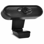 Webcam C3Tech, HD 720P, Com Microfone, Preto - WB-71BK