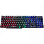 Teclado Semi Mecânico Gamer K-Mex Gaming Master KM-5228, LED RGB Rainbow, Preto - KM5228U0001CB1X