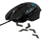 Mouse Gamer Logitech G502 HERO 16K, RGB Lightsync, 11 Botões, 16000DPI, Preto - 910-005474