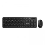 Kit Teclado e Mouse Sem Fio C3Tech, Wireless, ABNT2, Preto - K-W20BK