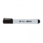 Caneta Para Quadro Branco BRW, UND, Com Ponta Redonda, Preto - CA3002