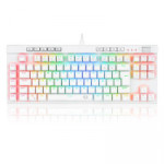 Teclado Mecânico Gamer Redragon Magic-Wand PRO RGB, RGB, Switch Azul, ABNT2, Branco - K587W-RGB-PRO (PT-BLUE)