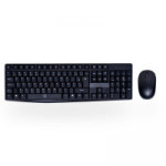 Teclado e Mouse Sem Fio Arteck 2 Maxprint, 1600DPI, ABNT2, Preto - 60000070