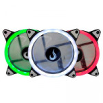 Kit Cooler FAN Rise Smart, Dual Led, RGB 120mm - RM-FN-02-RGB