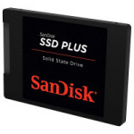 SSD Sandisk Plus, 1TB, SATA 2.5", Leitura 535MB/s, Gravação 350MB/s, Preto - SDSSDA-1T00-G27