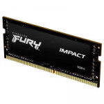 Memória Para Notebook Kingston Fury Impact, 16GB, 3200MHz, DDR4, CL20, Preto - KF432S20IB1/16