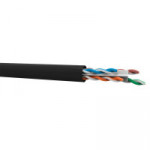 Cabo de Rede Furukawa SohoPlus, Caixa 305 Metros, U/UTP CAT.6, 24AWGX4P, CMX, Preto - 23400187