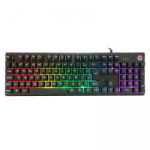 Teclado Gamer HP K500F, LED RGB, Teclas Multimídia, ABNT2, Preto - 7ZZ97AA#AC4