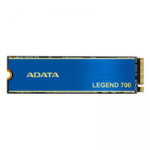 SSD Adata Legend 700, 512GB, M.2 2280 NVMe, Leitura 2000MB/s, Gravação 1600MB/s - ALEG-700-512GCS
