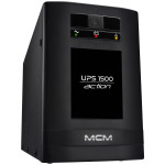 Nobreak MCM 1500VA, UPS1500 ACTION 3.1, 6 Tomadas, Trivolt Automático, Com Saida Para Bateria Externa, Preto - UPS0261