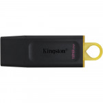 Pen Drive DataTraveler Exodia 128GB Kingston com Conexão USB 3.2, Preto/Amarelo - DTX/128GB