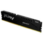 Memória Kingston Fury Beast, 16GB, 5200Mhz, DDR5, Preto - KF552C40BB-16