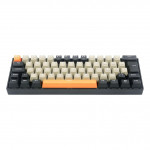 Teclado Mecânico Gamer Redragon Lakshmi, RAINBOW, Switch Brown, ABNT 2, Preto -  K606-OGGYBK (PT-BROWN)