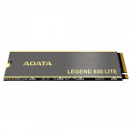 SSD Adata Legend 800 Lite, 500GB, M.2 2280 NVMe PCIE 4.0, Leitura 3500MB/s, Gravação 2800 MB/s, Cinza - ALEG-800-500GCS
