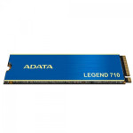SSD Adata Legend 710, 256GB, M.2 2280 NVMe, Leitura 2100MB/s, Gravação 1000MB/s - ALEG-710-256GCS