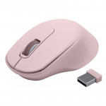 Mouse Sem Fio C3Tech, 1600 DPI, Bluetooth, Nano Receptor USB, Rosa - M-BT200PK