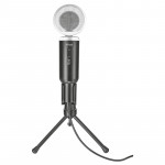 Microfone de Mesa Trust Madell, P2, 2200 Ohm, 3,5mm, Preto - 21672