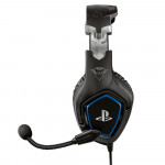 Headset Gamer Trust GXT 488 Forze, PS4 e PS5, Drivers 50mm, 3.5mm, Over-ear, Preto - 23530