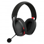 Headset Gamer Redragon Ire Pro, Wireless, Drivers de 40 mm, Preto - H848
