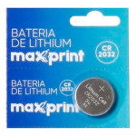 Pilha Para Placa Mãe Maxprint, Unidade, Lithium, CR2032 - 758604