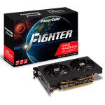 Placa de Vídeo PowerColor AMD Fighter Radeon RX 6500 XT, 4GB, GDDR6, FSR, Ray Tracing - AXRX 6500 XT 4GBD6-DH